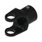 A & I Products Round Bore Implement Yoke (w/ Keyway & Set Screw) 3" x3" x5" A-800-1222 - alternate 1